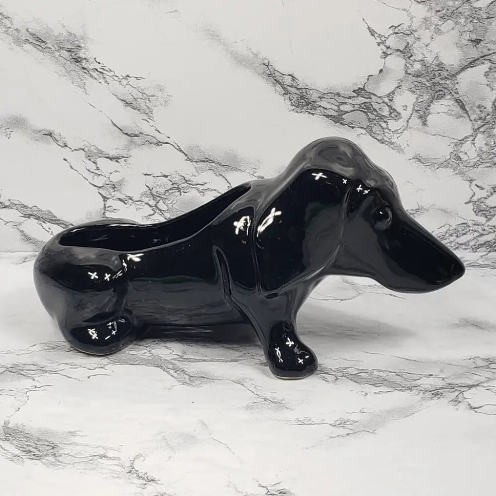 Royal Haeger Dachshund Planter Vintage